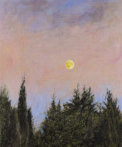 Sally K. Smith, “Summer Moon” Oil on linen