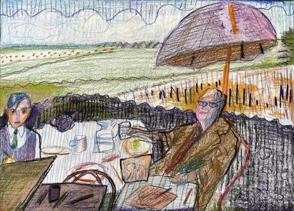 Matthew Collings, “Eric Ravilious and Alice Neel on a drawing holiday…”